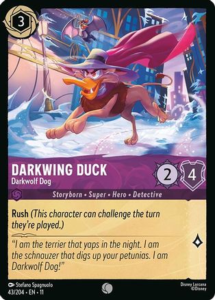 Darkwing Duck - Darkwolf Dog (43/204) - Winterspell