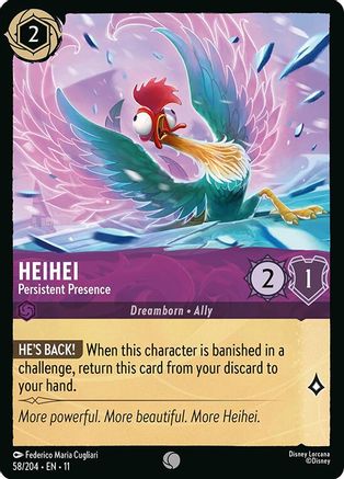 HeiHei - Persistent Presence (58/204) - Winterspell Cold Foil