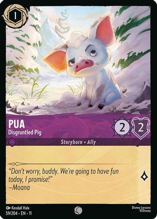 Pua - Disgruntled Pig (59/204) - Winterspell