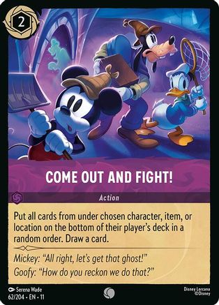 Come Out and Fight! (62/204) - Winterspell Cold Foil
