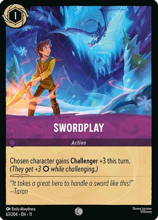 Swordplay (63/204) - Winterspell Cold Foil