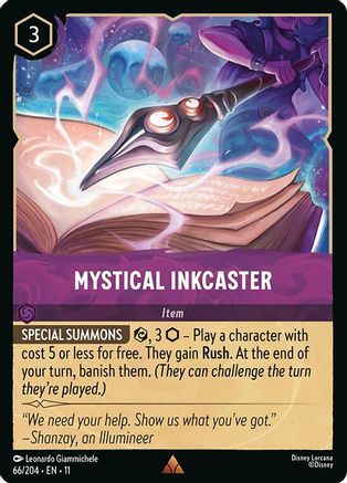 Mystical Inkcaster (66/204) - Winterspell