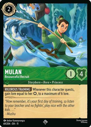 Mulan - Resourceful Recruit (69/204) - Winterspell