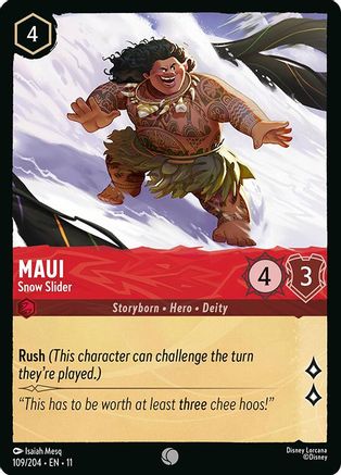 Maui - Snow Slider (109/204) - Winterspell