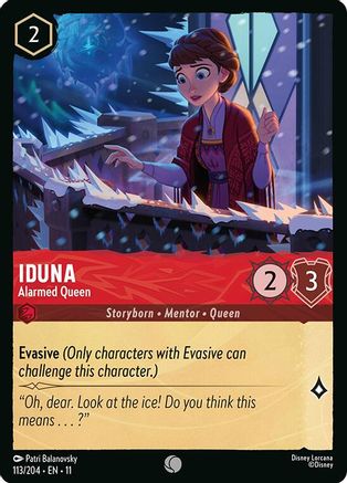 Iduna - Alarmed Queen (113/204) - Winterspell