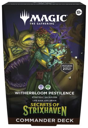 Secrets of Strixhaven Commander Deck - Witherbloom Pestilence