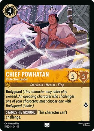 Chief Powhatan - Protective Leader (11/204) - Winterspell