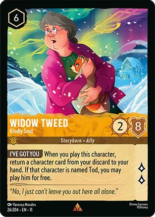 Widow Tweed - Kindly Soul (26/204) - Winterspell Cold Foil