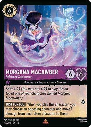 Morgana Macawber - Reformed Spellcaster (47/204) - Winterspell Cold Foil