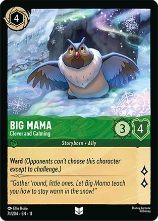 Big Mama - Clever and Calming (71/204) - Winterspell Cold Foil