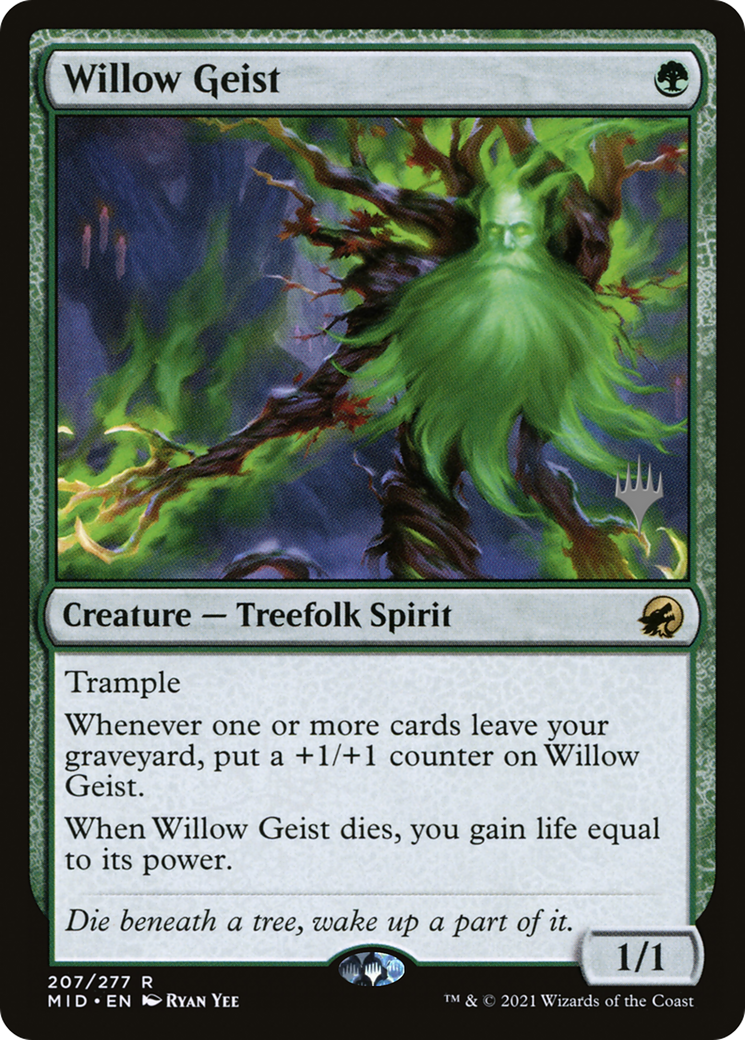 Willow Geist (PPMID-207P) - Innistrad: Midnight Hunt Promos