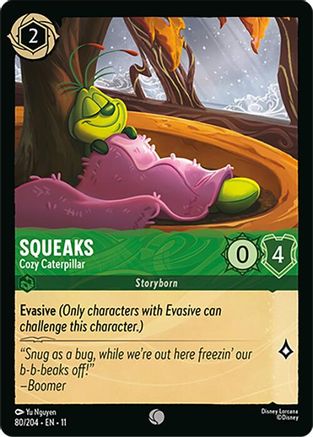Squeaks - Cozy Caterpillar (80/204) - Winterspell