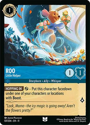 Roo - Little Helper (137/204) - Winterspell Cold Foil