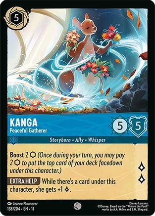 Kanga - Peaceful Gatherer (138/204) - Winterspell Cold Foil