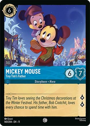 Mickey Mouse - Tiny Tim's Father (140/204) - Winterspell