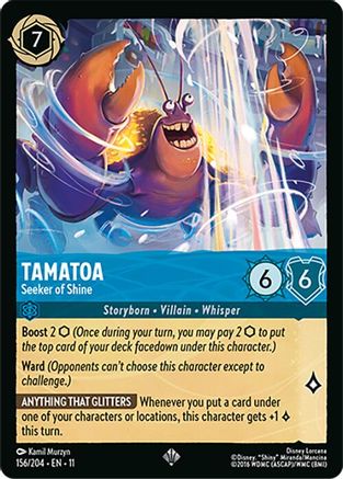 Tamatoa - Seeker of Shine (156/204) - Winterspell
