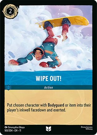 Wipe Out! (165/204) - Winterspell Cold Foil