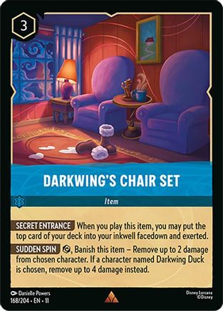 Darkwing's Chair Set (168/204) - Winterspell Cold Foil