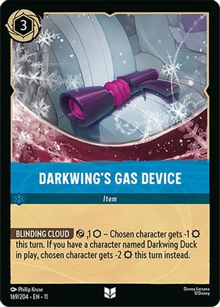 Darkwing's Gas Device (169/204) - Winterspell