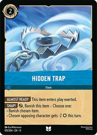 Hidden Trap (170/204) - Winterspell Cold Foil