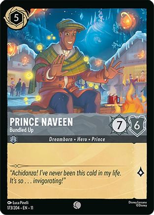 Prince Naveen - Bundled Up (173/204) - Winterspell