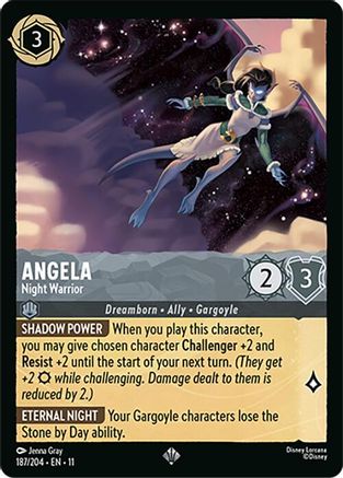 Angela - Night Warrior (187/204) - Winterspell