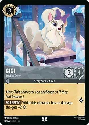 Gigi - Best in Snow (189/204) - Winterspell Cold Foil