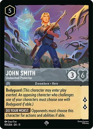 John Smith - Undaunted Protector (193/204) - Winterspell Cold Foil
