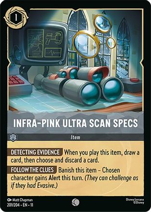Infra-Pink Ultra Scan Specs (201/204) - Winterspell