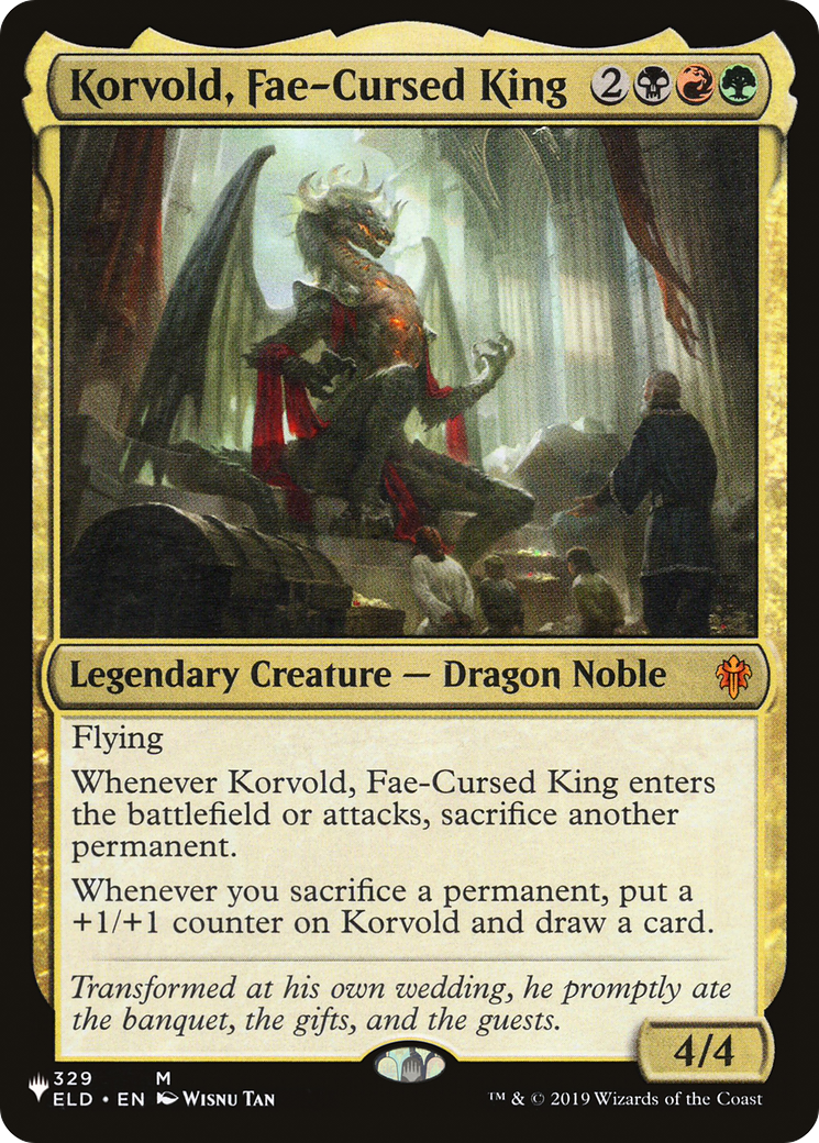 Korvold, Fae-Cursed King (LIST-329/269) - The List