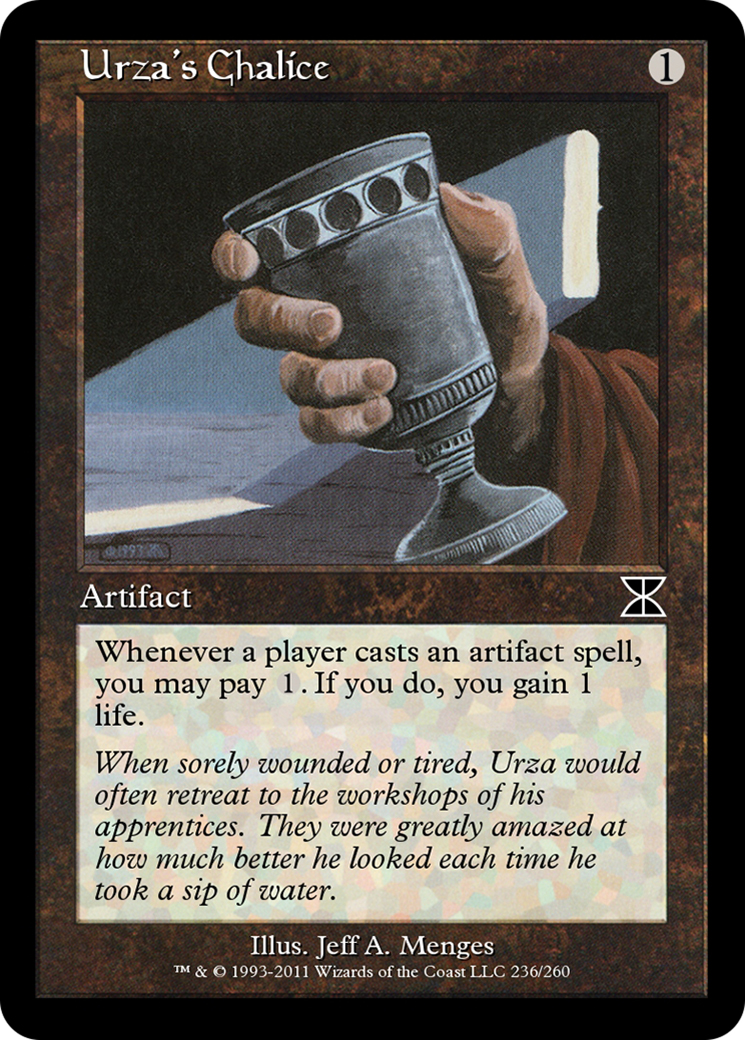 Urza's Chalice (ME4-236) - Masters Edition IV