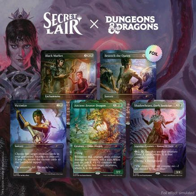 Secret Lair Drop: Secret Lair x Dungeons & Dragons: Shadowheart’s Devotion - Foil Edition