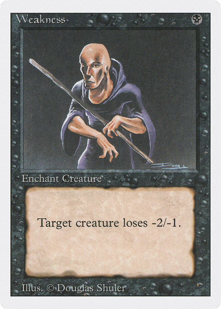 Weakness (3ED-) - Revised Edition