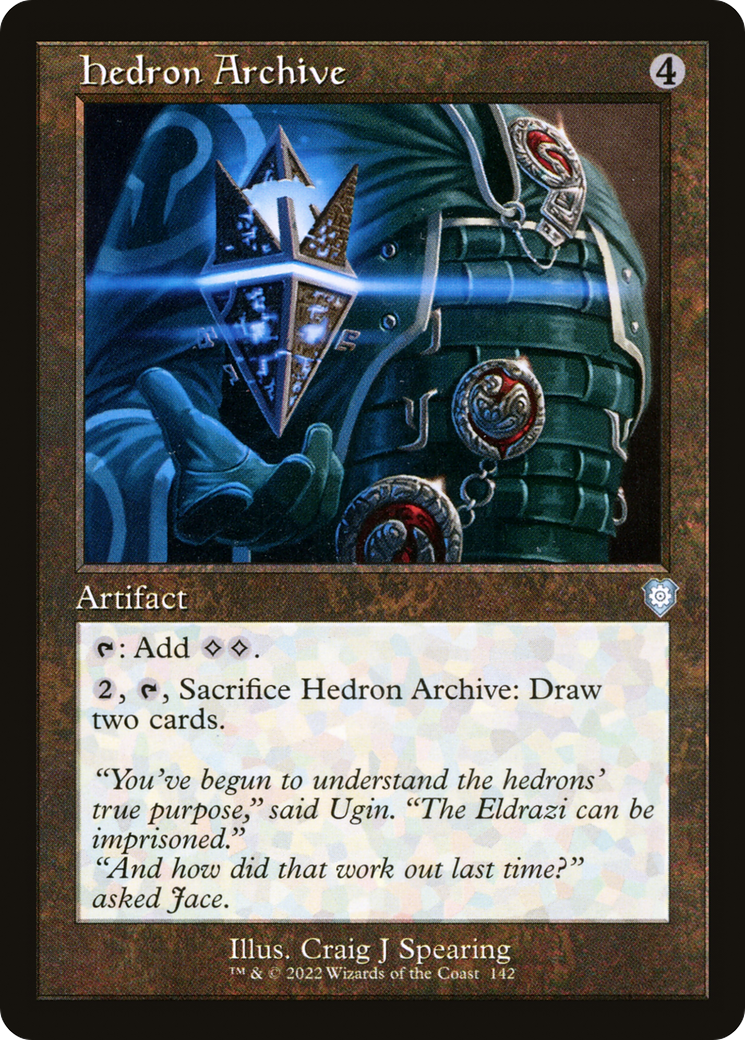 Hedron Archive (Retro Frame) (BRC-142) - The Brothers' War Commander