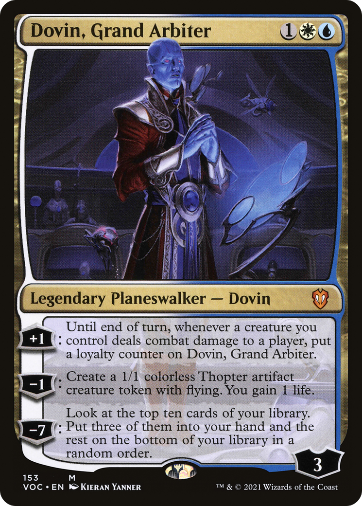 Dovin, Grand Arbiter (VOC-153) - Crimson Vow Commander