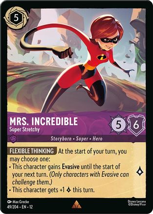 Mrs. Incredible - Super Stretchy (49/204) - Wilds Unknown Holofoil