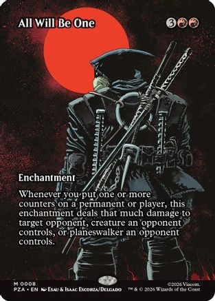 All Will Be One (Borderless) (PZA-008) - Teenage Mutant Ninja Turtles Eternal-Legal