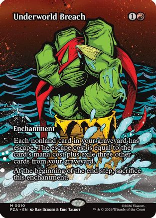 Underworld Breach (Borderless) (PZA-010) - Teenage Mutant Ninja Turtles Eternal-Legal Foil