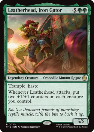 Leatherhead, Iron Gator (TMT-030) - Teenage Mutant Ninja Turtles