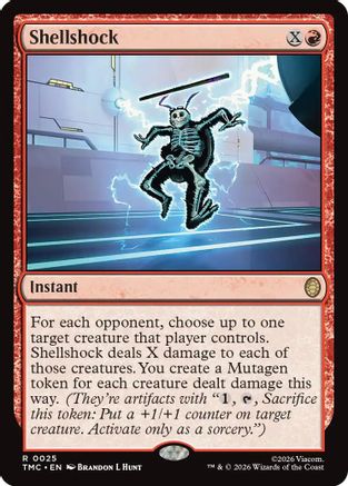 Shellshock (TMC-025) - Commander: Teenage Mutant Ninja Turtles