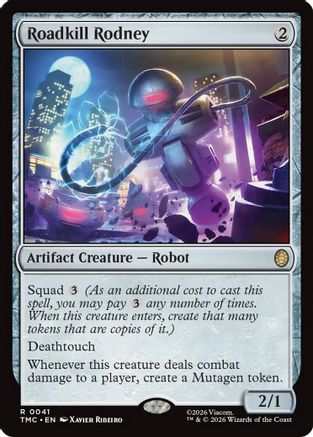 Roadkill Rodney (TMC-041) - Commander: Teenage Mutant Ninja Turtles