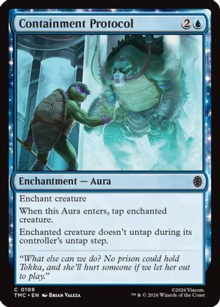 Containment Protocol (TMC-108) - Commander: Teenage Mutant Ninja Turtles