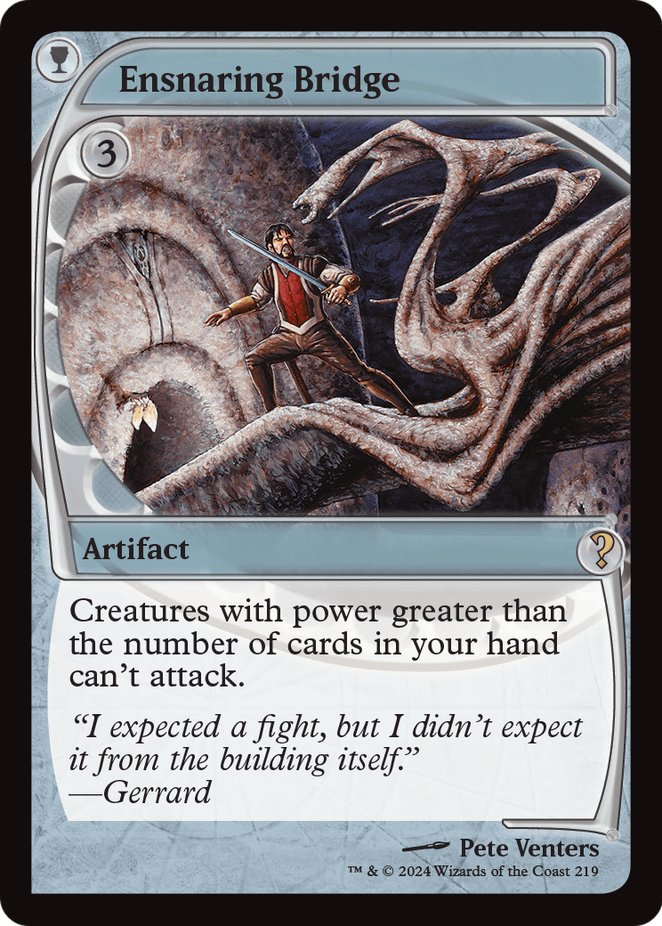 Ensnaring Bridge (Future Sight) (MB2-219) - Mystery Booster 2