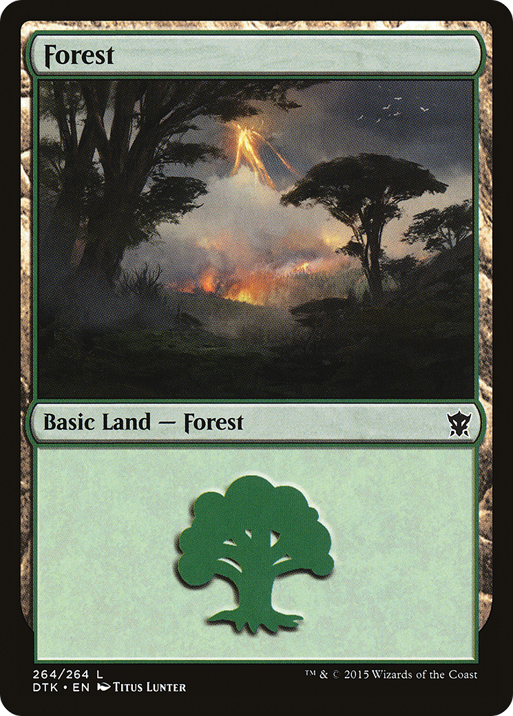 Forest (264) (DTK-264) - Dragons of Tarkir