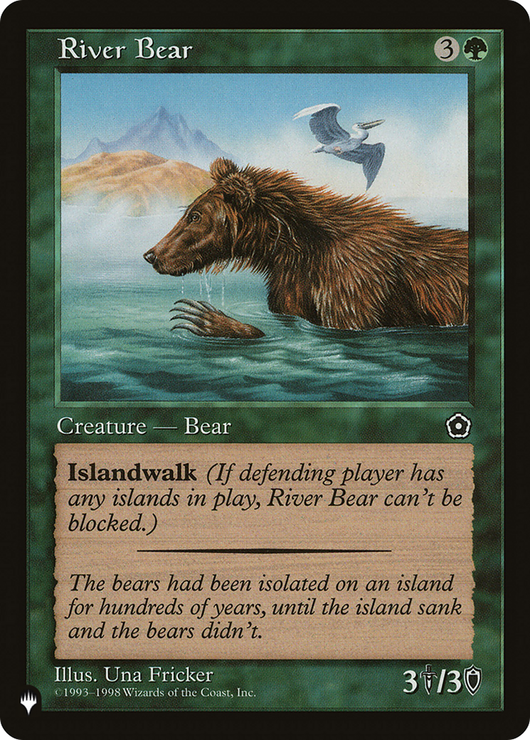 River Bear (LIST-) - The List