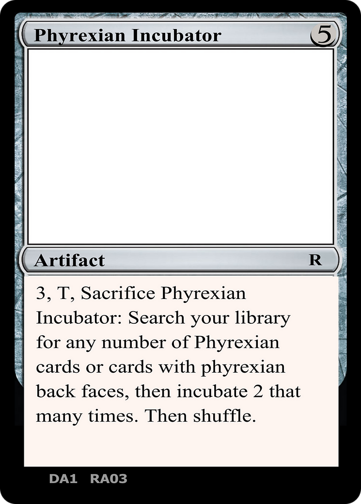 Phyrexian Incubator (UNK-RA03D) - Unknown Event