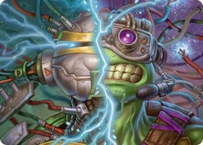 Mind Transfer Protocol Art Card (ASTMT-005) - Art Series: Teenage Mutant Ninja Turtles