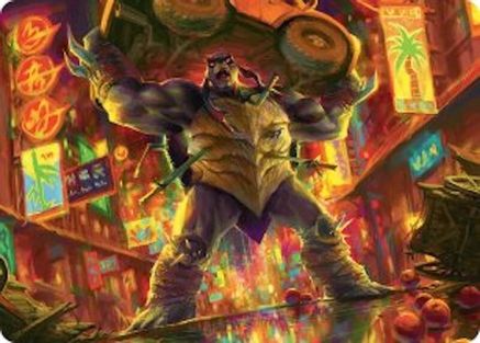 Slash, Reptile Rampager Art Card (ASTMT-010) - Art Series: Teenage Mutant Ninja Turtles