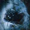 Meldweb Curator // Meldweb Curator (AONE-016) - Phyrexia: All Will Be One Art Series (Borderless)