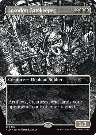 Loxodon Gatekeeper (2354) (SLD-2354) - Secret Lair Drop Series Foil